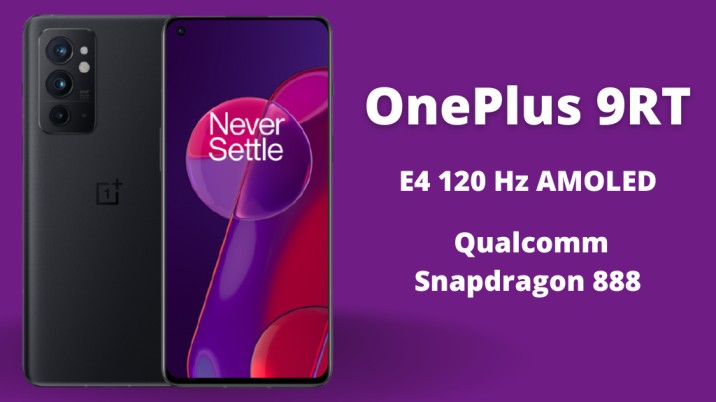 OnePlus 9RT 5G - 3rd best smartphones under 50000