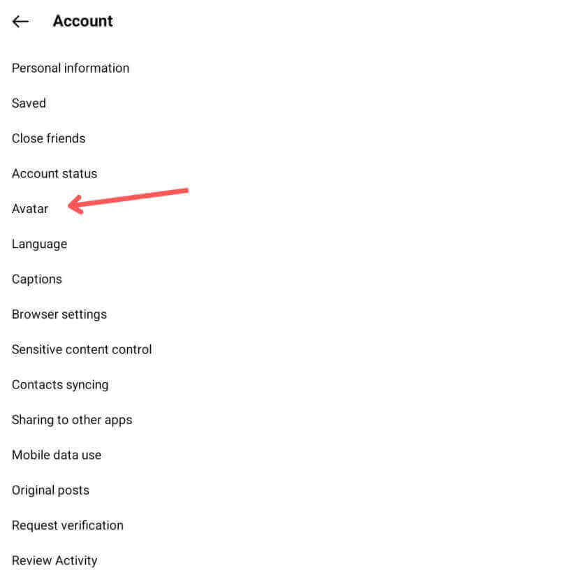 click on avatars