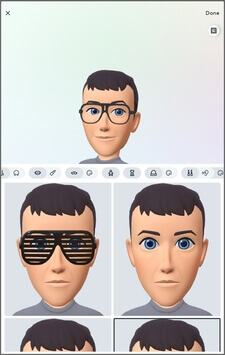 add glasses for your Instagram avatar