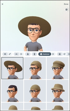add a hat for your Instagram avatar