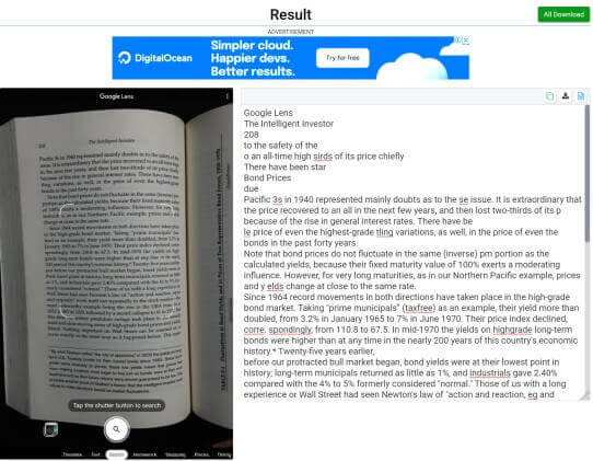 online tool to copy text from image