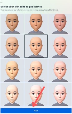 create your 3D avatar on instagram