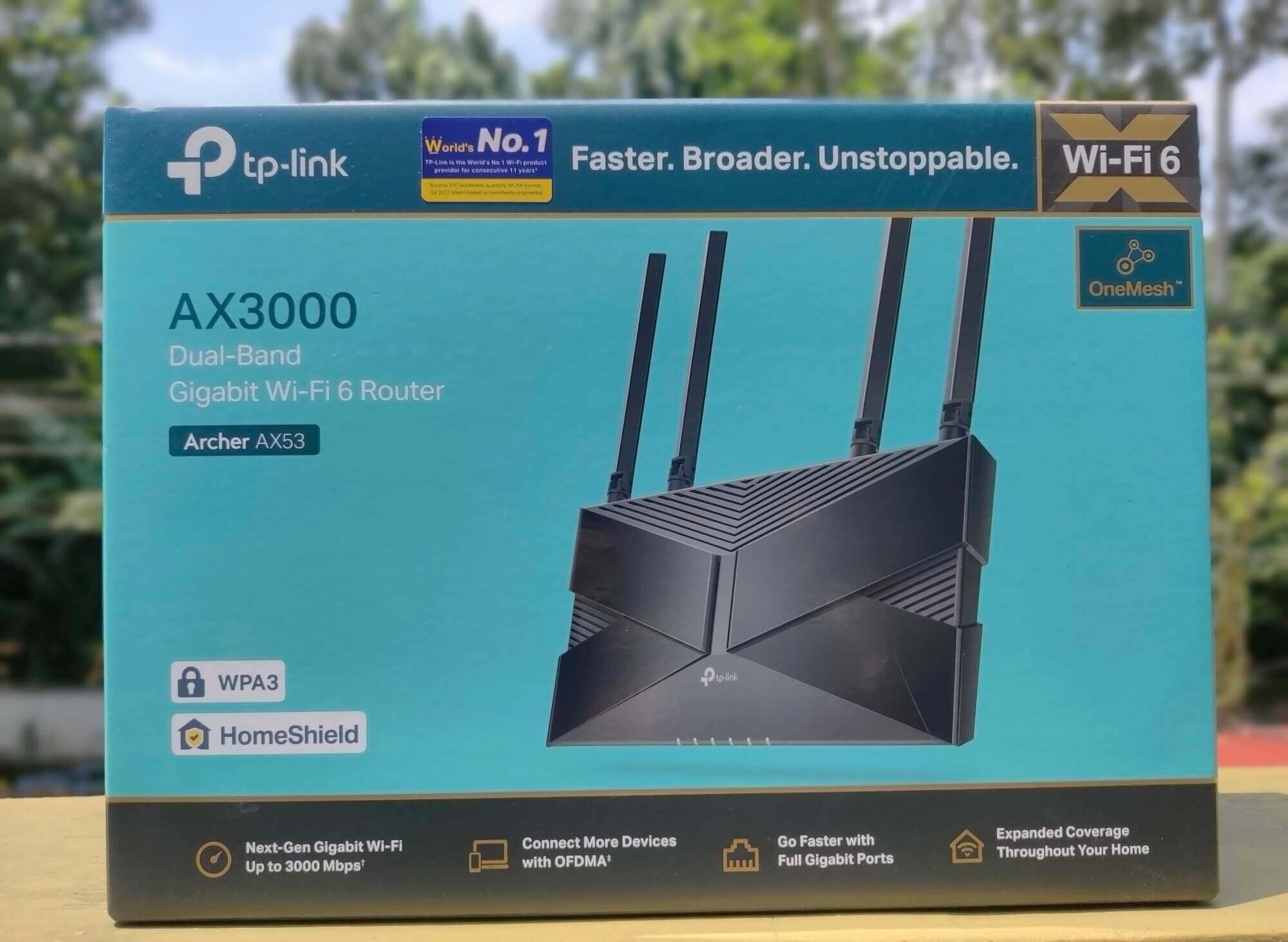 TPLink WiFi 6 AX53 review (long range high speed router)